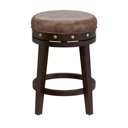 Darby Home Co Vandoren Swivel Short, Counter & Bar Stool & Reviews